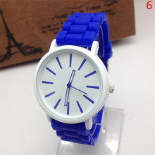 2016 Sale Glass Paper New Arrival Fashion Candy Color Sillicone Quartz Watches Sports Watch Women Casual Clock Relojes De Marca