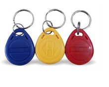 RFID key fobs 125KHz free shipping proximity ABS key tags for access control with TK4100 EM