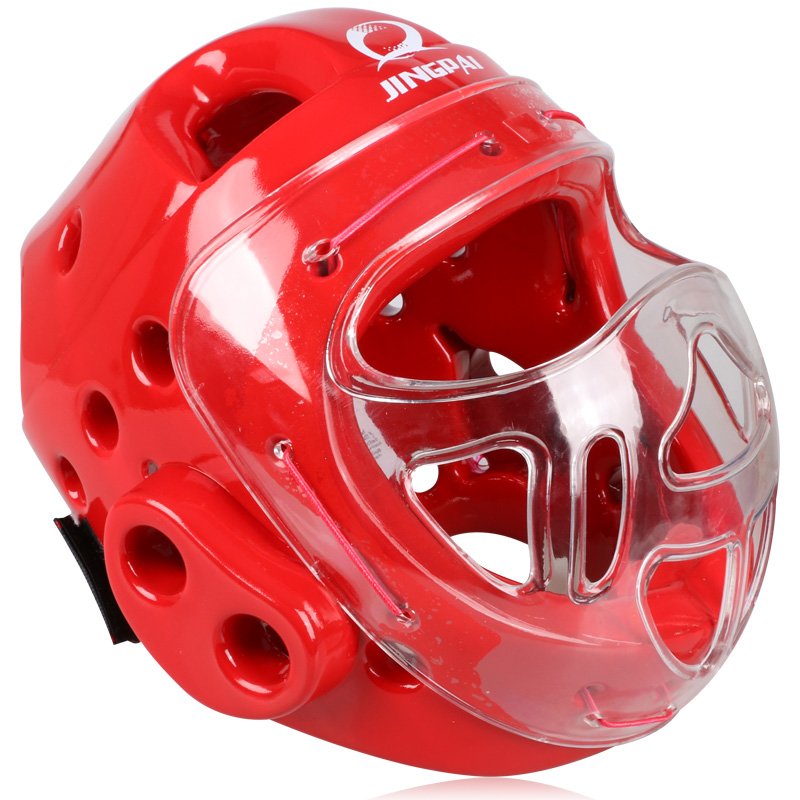 2016new 1x Closed Type Boxing Helmet Head Protector for Taekwondo Karate Tai Kick Competition training fighting face mask helmet