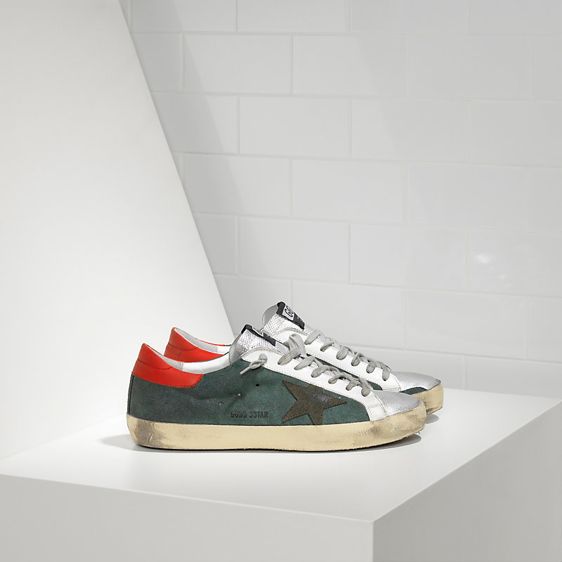 golden goose superstar rosso