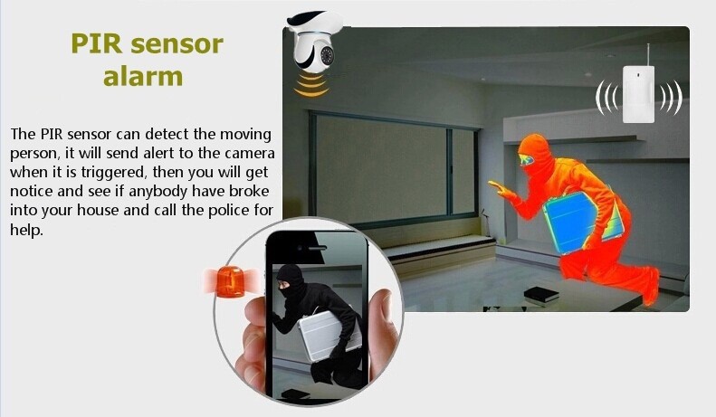 PIR motion Sensor alarm