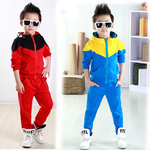 FLY KIDS wholesale children clothes baby boys sets Casual sports wear jogging suit for child clothing jogger sport FW204