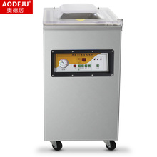 Free shipping automatic wet and dry household vacuum sealing machine plastic commercial food vacuum packaging machine