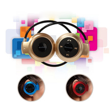 Wireless Headphone New Mini 503 Neckback Sport Bluetooth Handsfree Stereo Headset Earphone Micro SD Card Slot+FM Radio
