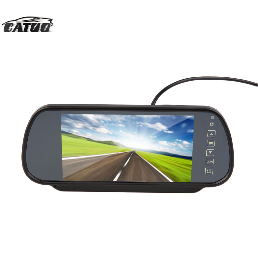 New 7'' Color TFT LCD Car Mirror Monitor Auto Vehicle Parking Rearview Monitor For DVD Reverse Camera with remote hot sale New 7'' Color TFT LCD Car Mirror Monitor Auto Vehicle Parking Rearview Monitor For DVD Reverse Camera with remote hot sale