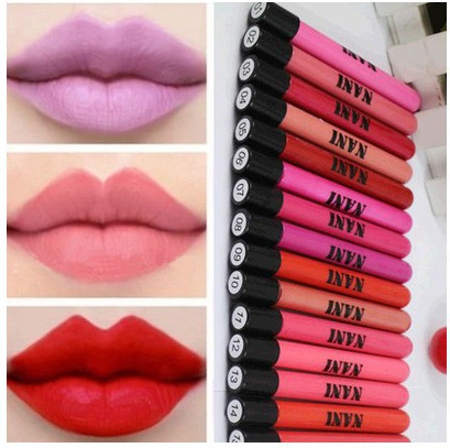 2015 New 15 Red Colors Velvet Waterproof Long lasting Maquiagem High Quality Moisture Matte Makeup Lipstick