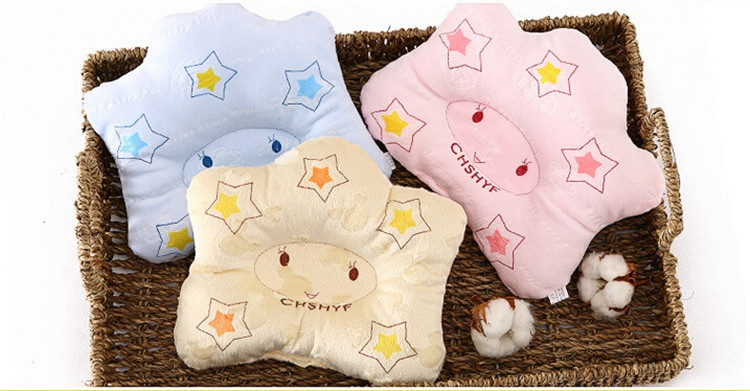 Comfort Star Baby Pillow Prevent Flat Head Ergonomics Cotton Newborn Sleeping Baby Bedding Pillow Kids Kawaii Nursing Pillow (10)