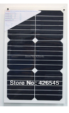 18 Вт Sunpower полугибкий солнечные панели для 12 В аккумулятор
