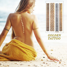 Silver hot stamping waterproof tattoos tattoo stickers HC-5024