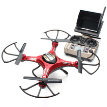 JJRC H8D FPV RC Quadcopter 2.4G 6 Axis GYRO Drone With 2MP Camera Transmitter Screen RTF Professional Helicopter Radio Aircraft