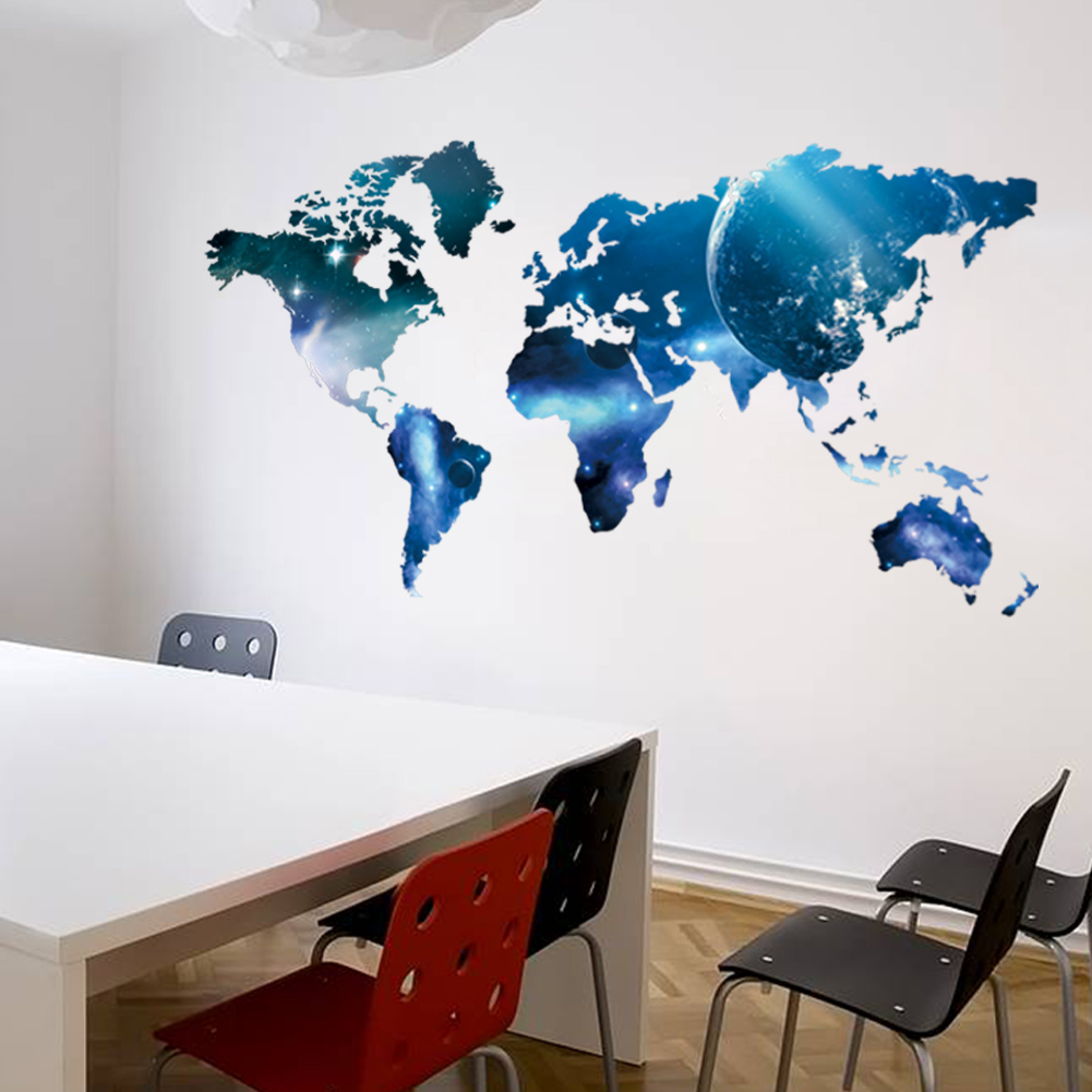 Buy 2016 World Map wall ticker Big Global Wall Art