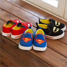 J G Chen Children Superman Spiderman Batman Shoes 2015 New Girls Boys Kids Christmas Halloween Shoes