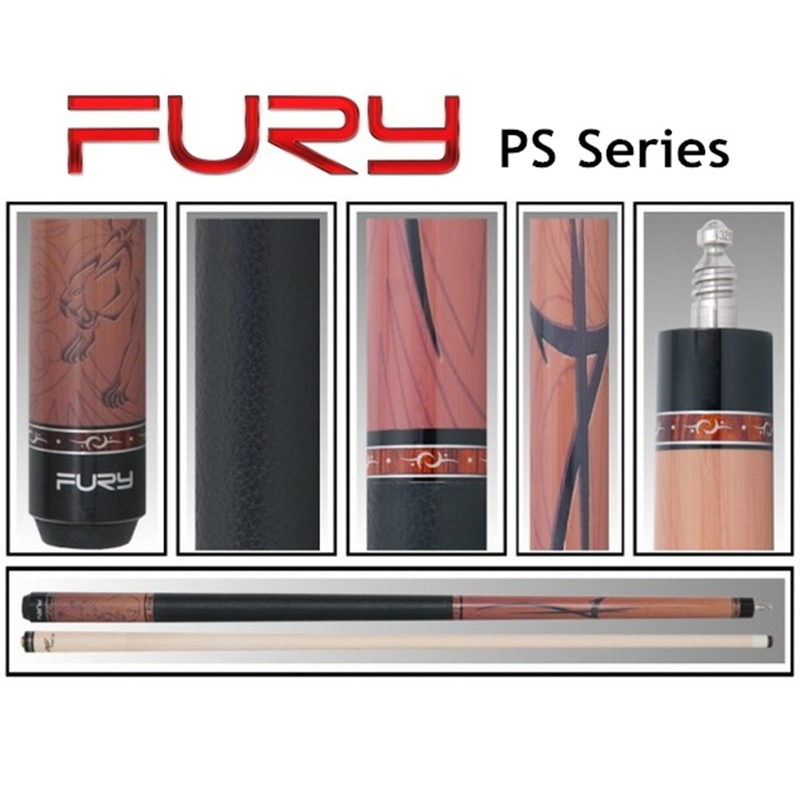 Fury Brand PS quality billiard pool cue stick 11.5cue tip maple 1/2 snooker cues the pool billiards cue stick for  russian rod