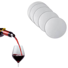 10Pcs Lot Reusable Washable Liquor Pourer Disk Foil Wine Pourer Juice Bar Bottle Spout Stopper