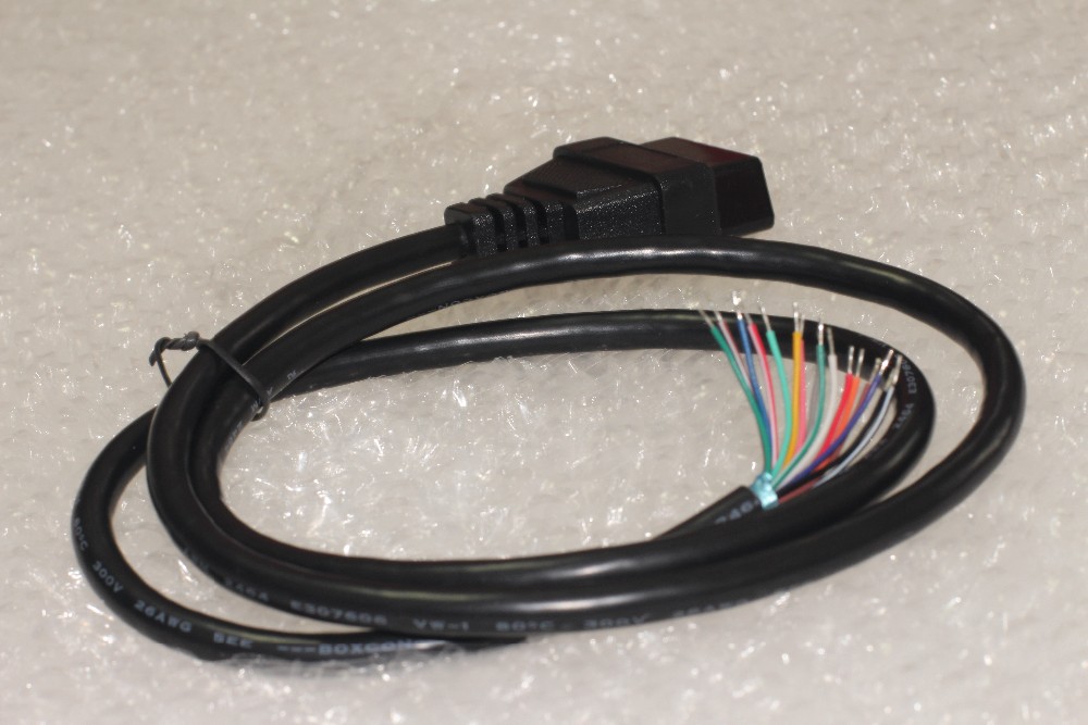 Wholesale OBD OBD2 OBD-II Opening Cable 16 Pin Female Extension Connector Diagnostic Extender 100cm (1)