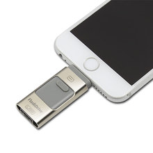For iPhone 6 6s Plus 5 5S ipad Pen drive HD memory stick Dual purpose mobile OTG Micro USB Flash Drive 16GB 32GB 64GB PENDRIVE
