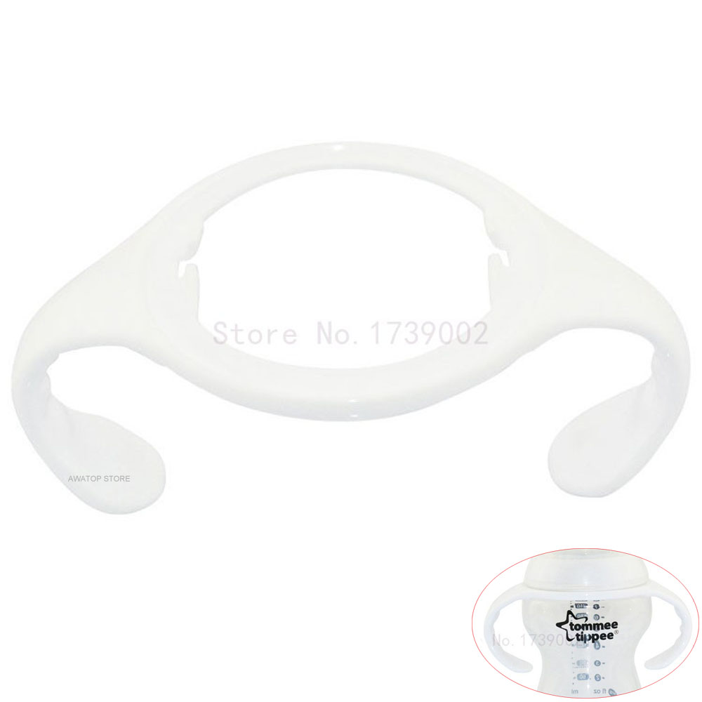 Abaodam Baby Bottle Handles Silicone Grip Feeding Bottles Handle Sleeve 4 Pack