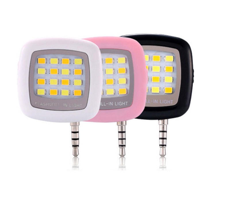 Portable Phone Selfie Mini 16 LED Phone Flash Fill Light Enhancing For Iphone Android Portable Phone Selfie Mini 16 LED Phone Flash Fill Light Enhancing For Iphone Android