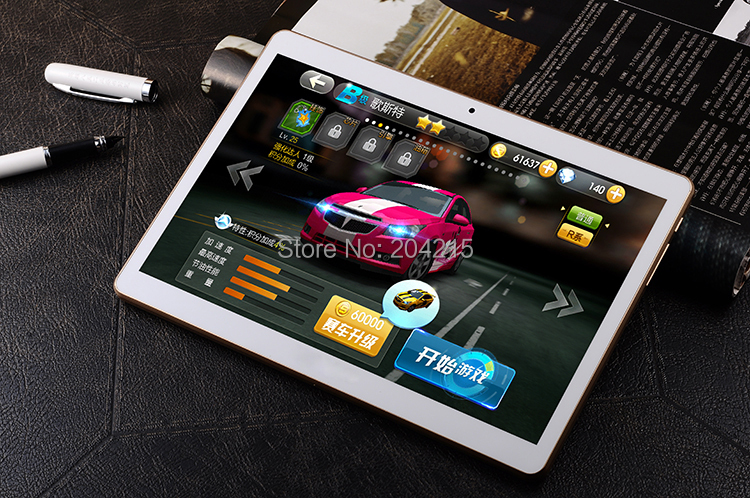 Free Shiping New 3G Tablet PC Phone Call MTK6582 Quad Core GPS Android 4 4 Bluetooth