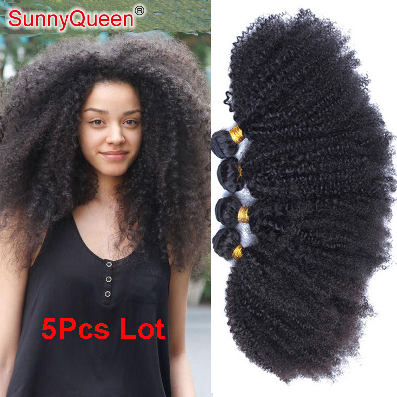 Free Shipping Mongolian Kinky Curly Hair 5pc Lot Best Quality 5A Mongolian Afro Kinky Curl Hair Weave 100%Unprocessed Human Hair