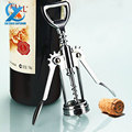 New Stainless Steel Waiter Metal Wine Corkscrew Bottle Beer Cap Opener for Wedding and Banquet Fast