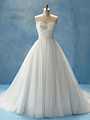 L024 Hot Sale Elegant Sweetheart White ivory Lace Cheap Wedding Dress 2017 Vintage Sash Bride Dress