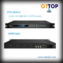 OTV-HE41H H.264 4-Ch HDMI/SDI TO IPTV Encoder