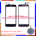 Black White 4 5 Phone For Alcatel One Touch POP 2 5042D OT5042 5042 Touch Screen