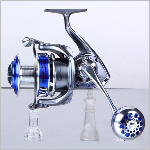 Size 7000 Blue Color Spinning Fishing Reel Appearance Like Daiwa Fishing Reel Sea Fishing Big Wheel Fishing Gear Free Shipping