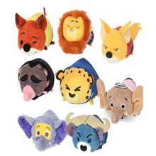 Tsum Tsum Mini 10cm Plush doll Toys Screen Cleaner Zootopia Judy Hopps Nick Wilde Chief Bogo Mr. Big juguetes doll kids Toys
