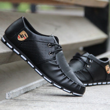 Brand Men Shoes Flats Men Casual Shoes Lace Up Black White Men Trainers Zapatos Hombres