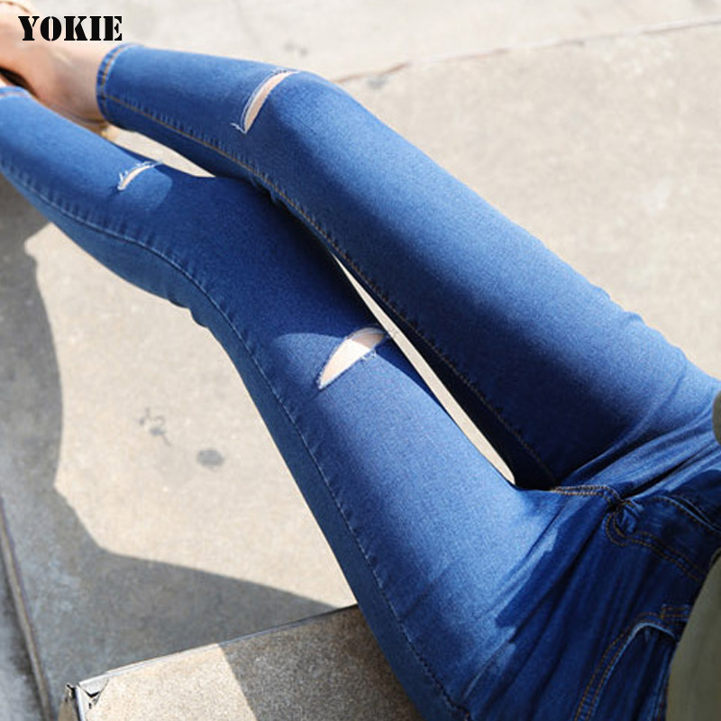 2016 Fashion high quality Women Stretch Skinny Slim jeans Female jeans Pencil Denim women jeans Ladies