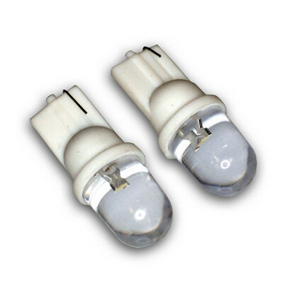 2pcs High Qulity T10 194 W5W 1 LED Pure White Dome Instrument Car Light Bulb Lamp