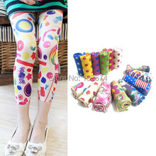 5 12 Years New Baby Kids Girls Leggings Trousers Pattern Printed Legging Pants Underwear Freeshipping