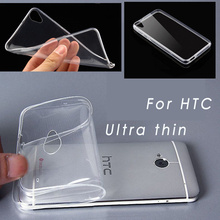 Ultra Thin TPU Soft Clear Case Cover and 0.26MM Tempered Glass Screen Protector For HTC ONE M7 M8 M9 Desire 626 816 820 826 E8