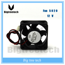 2-Wire 50x50x20mm DC Axial fan 5020 small DC brushless fan 12V Small exhaust fan 3D0033