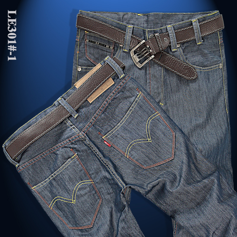 2015 hot sale wholesale Men's fashion casual pants embroidery cotton