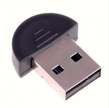 50pcs lot Smallest 2 0 Mini USB Bluetooth Adapter V2 0 EDR USB Dongle for PC