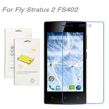For Fly Stratus 2 FS402 film,3pcs/lot High Clear LCD Screen Protector Film Screen Protective Film FS402