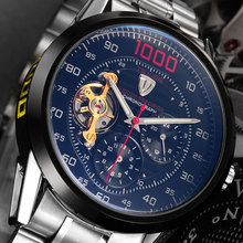 2016 Military Full Steel Brand TEVISE Automatic Self-wind Relogio Masculino Watches Men Mechanical Sport Tourbillon wristwatch