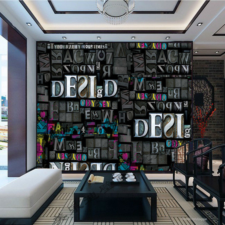 Preis auf 3d letter wallpaper vergleichen online shopping / buy ...