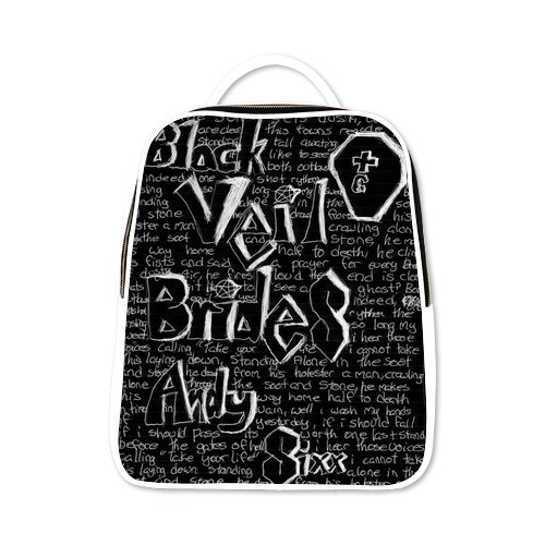 Здесь можно купить  good quality leather teenager School bag black Veil Brides printed casual travel Backpacks 6 color  Камера и Сумки
