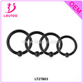Silicone Penis Ring Stay Hard Beaded Triple Time Delay Penis Rings Cock Rings Set for Man