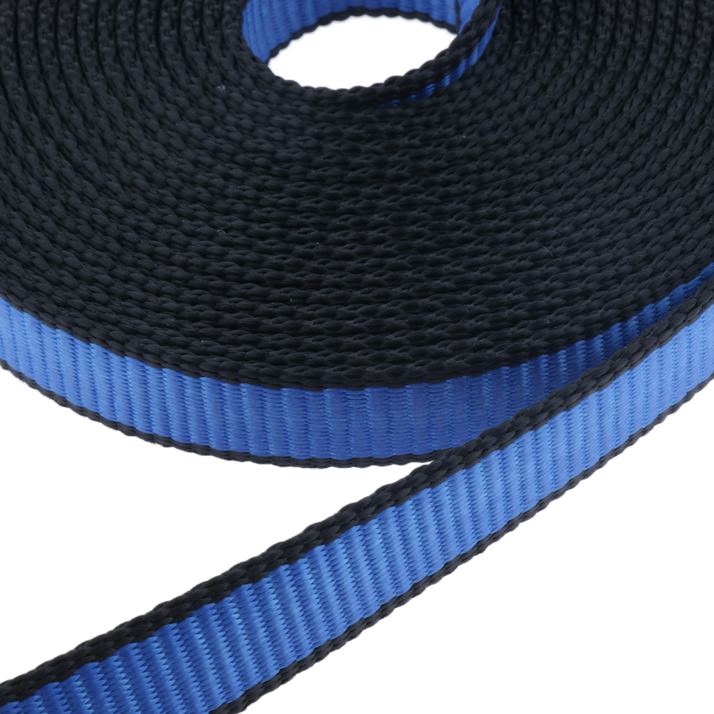 1 Piece Climbing Sling Rappelling Safety Belt for Rock Climbing Black 130cm