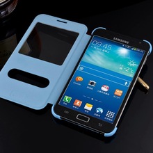 11 color PU Leather Flip Case for Samsung Galaxy Note 1 N7000 7000 Mobile Phone Cases