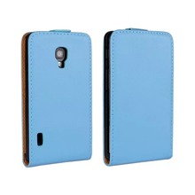 Genuine Real Leather Case Flip Cover Mobile Phone Accessories Bag Retro Vertical For L7 II 2