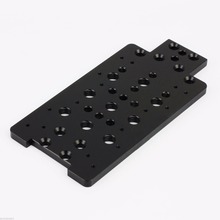 new Mount Cheese Adapter Plate fr 15mm Rod Support DSLR Rig V-mount Battery Tripod