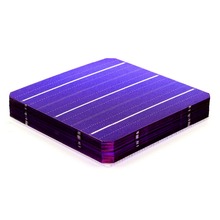 10 Pcs 4 6W 0 5V 19 Effciency Grade A 156 156MM Photovoltaic Mono Monocrystalline Silicon