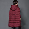 Brand New Winter Jacket Women Parkas 2016 Red Loose Warm Medium Long Duck Down Coat Women
