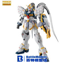 Genuine BANDAI MODEL 1/100 SCALE Gundam models #171536 MG Gundam Sandrock EW Version plastic model kit